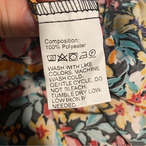 SHEIN Curve 3X Women’s Tank Top Cute Flowy Floral Tank EUC Plus Size - Picture 3 of 5